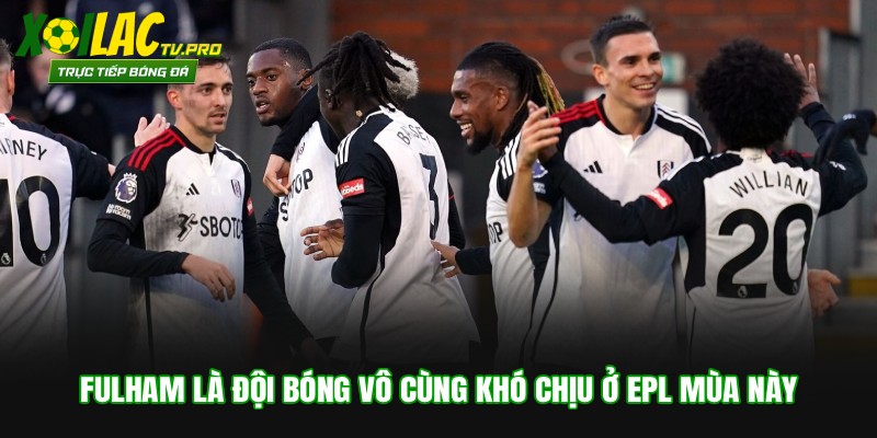 Fulham là đội bóng vô cùng khó chịu ở Ngoại hạng Anh mùa này
