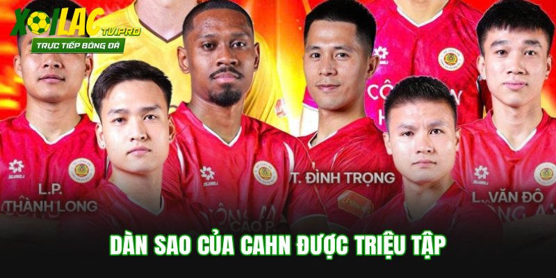 Dàn sao của CAHN được triệu tập